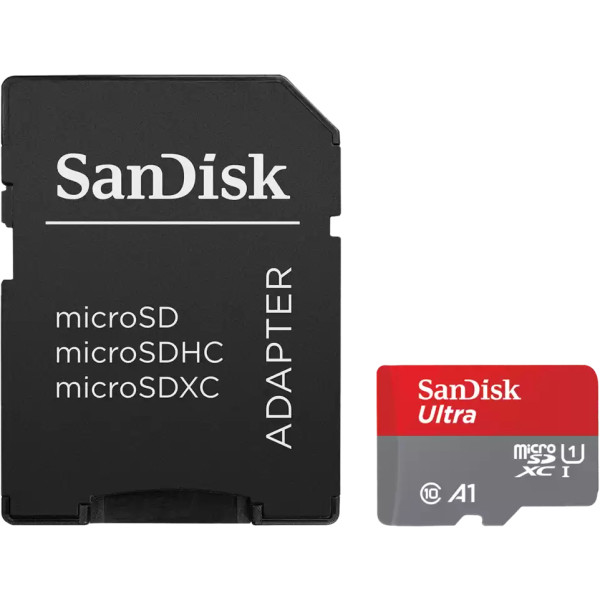 Фото - Карта пам'яті SanDisk Ultra microSDXC 1TB + SD Adapter (SDSQUAC-1T00-GN6MA)