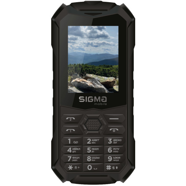 Фото - Мобильный телефон Sigma mobile X-treme PV68 TYPE-C Black