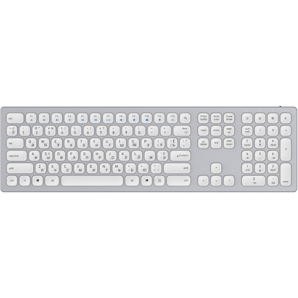 Фото - Клавіатура бездротова OfficePro SK1550 Wireless White (SK1550W)