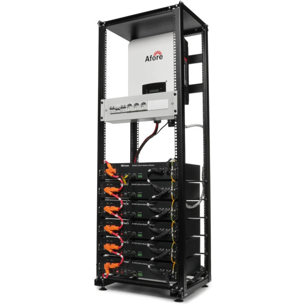 Фото - Система зберігання енергії Solarverse 6kW 12kWh 5BAT LiFePO4 6000 циклів (SVR32-1AF6K1-LDY12K1-0) Фото - Система зберігання енергії Solarverse 6kW 12kWh 5BAT LiFePO4 6000 циклів (SVR32-1AF6K1-LDY12K1-0)