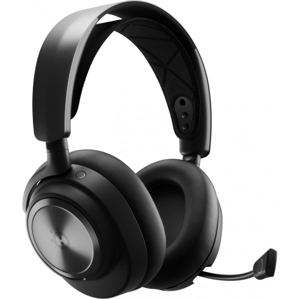 Фото - Гарнітура бездротова ігрова SteelSeries Arctis Nova Pro Wireless Black (61520)