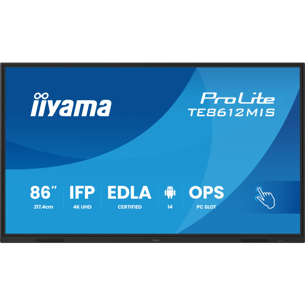 Фото - Интерактивная панель IIYAMA TE8612MIS-B4AG Фото - Интерактивная панель IIYAMA TE8612MIS-B4AG