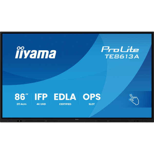 Фото - Інтерактивна панель IIYAMA TE8613A-B1AG
