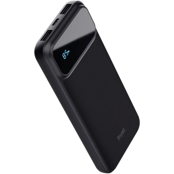 Фото - Батарея мобильная Trust Avala 10000mAh 20W, PD/QC 3.0 Black (25882)