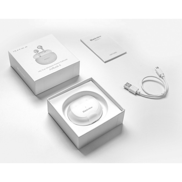 Фото - Наушники вкладыши беспроводные TWS Blackview AirBuds 6 White