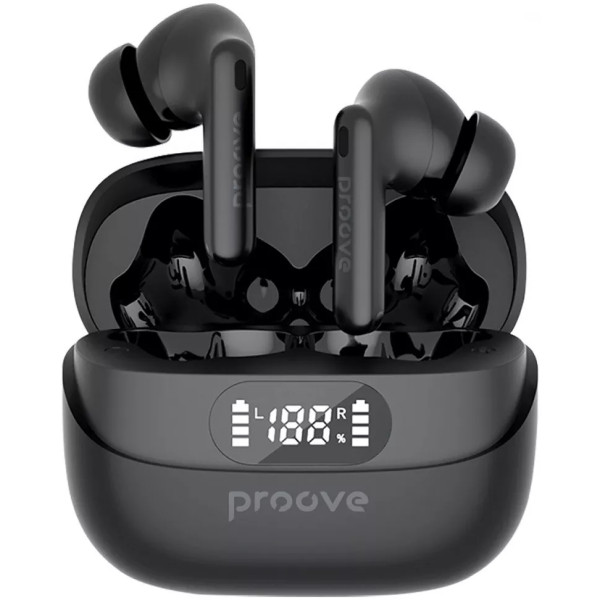 Фото - Навушники вкладиші бездротові TWS Proove Digital Pro TWS with ANC (APP) Black (TWAP54002201)