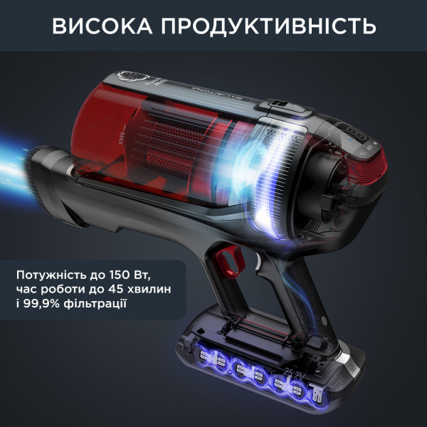 Фото - Пилосос ручний для дому Rowenta RH98A9WO