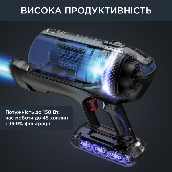 Фото - Уцінка - Пилосос ручний для дому Rowenta RH98C0WO #