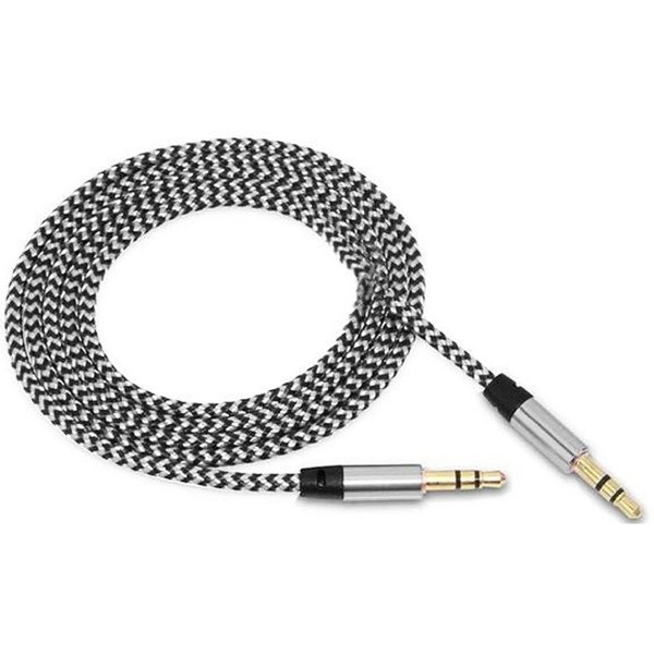Фото - Кабель 3.5 мм - 3.5 мм Ultra Cable UC74-0100 black+white Фото - Кабель 3.5 мм - 3.5 мм Ultra Cable UC74-0100 black+white
