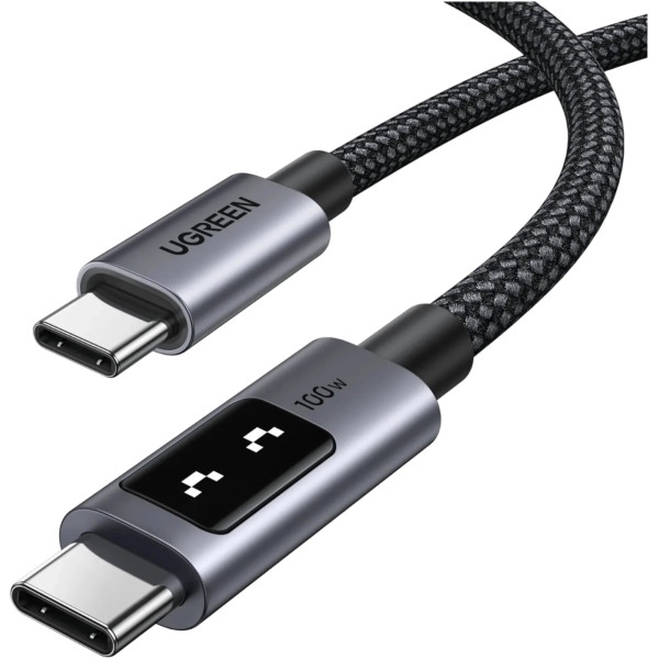 Фото - Кабель UGREEN L509 Uno USB-C to USB-C PD Fast Charging Cable 5A Max 1m (35501)