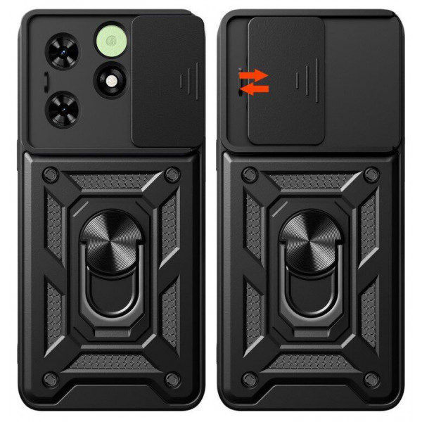 Фото - Чохол для смартфону BeCover Military for Tecno Spark Go 2024 (BG6) Black (710684)