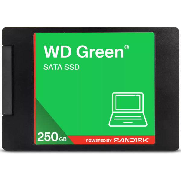Фото - SSD-накопичувач внутрішній Western Digital SSD SATA 2.5" 250GB 545MB/S GREEN (WDS250G5G0A)