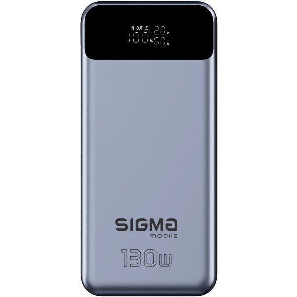 Фото - Батарея мобільна Sigma mobile X-power SI30A7QLX silver (30000mAh, PD130W) Фото - Батарея мобільна Sigma mobile X-power SI30A7QLX silver (30000mAh, PD130W)