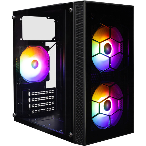Фото - Корпус 1stPlayer 600W Black (X1-BK-3F1-PS-600FK-EU)