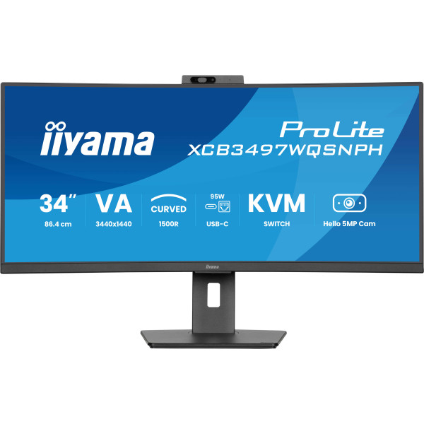 Фото - Монітор IIYAMA XCB3497WQSNPH-B1