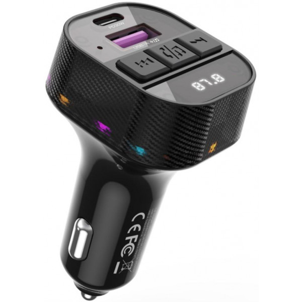 Фото - FM модулятор XO BCC17 Smart Bluetooth MP3 A+C Dual Port PD30W Car Charger (XO-BCC17) Фото - FM модулятор XO BCC17 Smart Bluetooth MP3 A+C Dual Port PD30W Car Charger (XO-BCC17)
