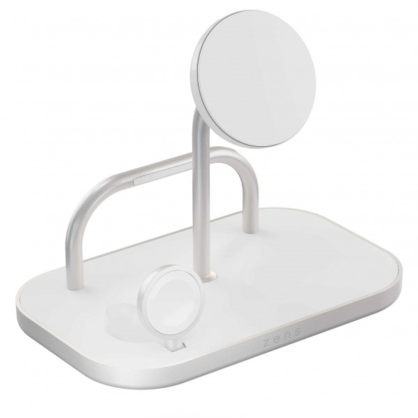 Фото - Бездротовий зарядний пристрій Zens 4-in-1 Wireless Charger White (ZEDC29W/00)
