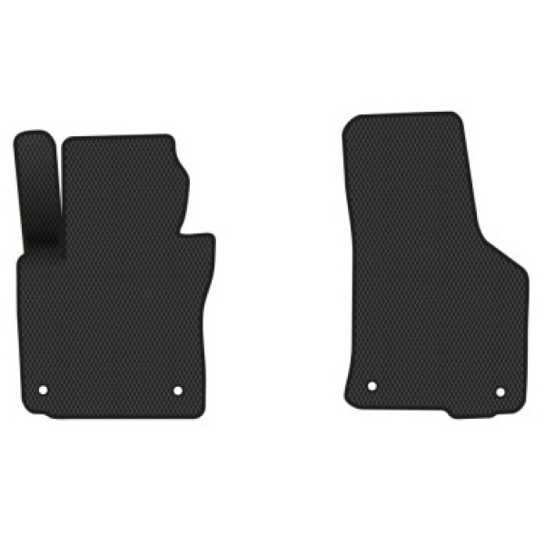 Фото - Килимки з екошкіри в салон авто передні EVAtech для Octavia A5 (AT, 8 clips) Skoda 2004-2013 2 покоління Combi EU (SK12151AV2AV4BBB)