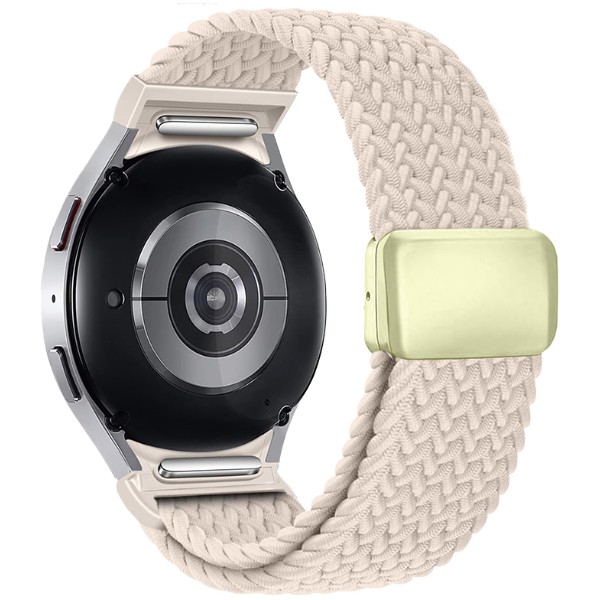 Фото - Ремінець для смарт-годинника Armorstandart Braided Solo Loop for Samsung Galaxy Watch 7 / FE / 6 / 6 Classic / 5 / 5 Pro / 4 / 4 Classic Starlight (ARM86836)