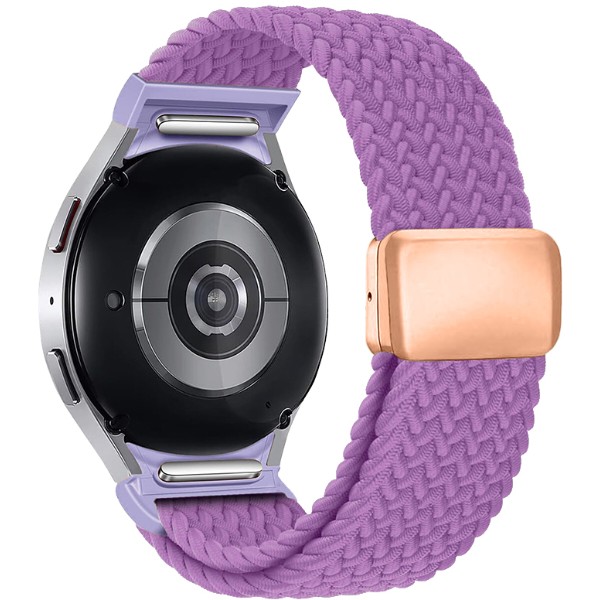 Фото - Ремешок для смарт-часов Armorstandart Braided Solo Loop for Samsung Galaxy Watch 7 / FE / 6 / 6 Classic / 5 / 5 Pro / 4 / 4 Classic Lilac (ARM86840)