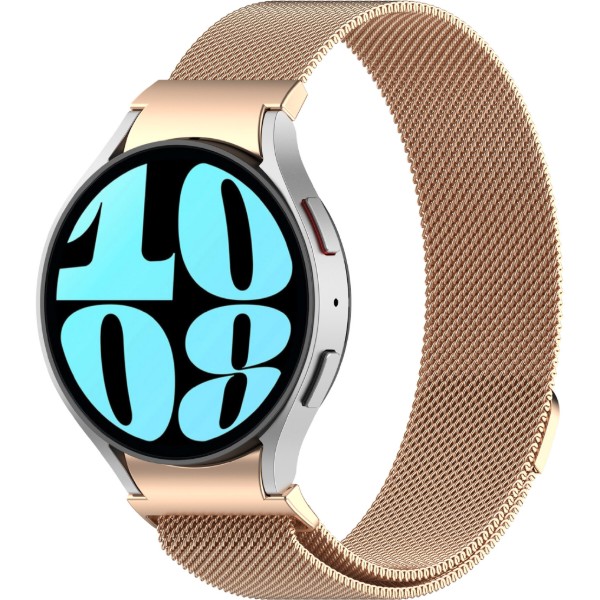 Фото - Ремешок для смарт-часов Armorstandart Milanese Magnetic for Samsung Galaxy Watch 7 / FE / 6 / 6 Classic / 5 / 5 Pro / 4 / 4 Classic Rose Gold (ARM86844)