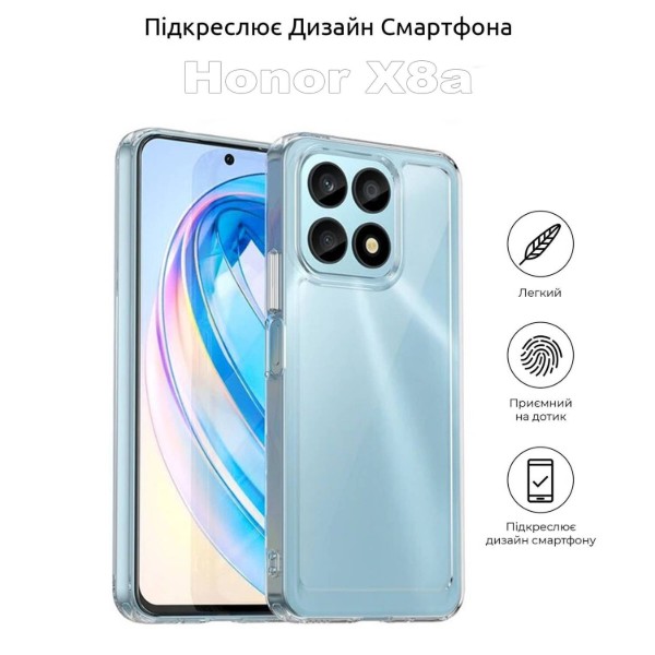 Фото - Чехол для смартфона BeCover for Honor X8a Transparancy (710139)