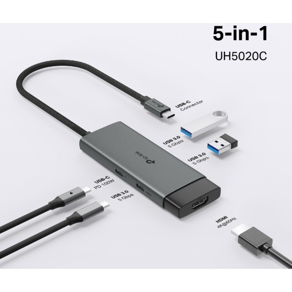Фото - Хаб USB TP-Link UH5020C