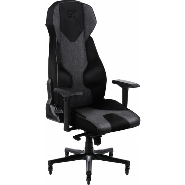 Фото - Кресло для геймеров GT Racer X-8007 Dark Gray/Black Suede
