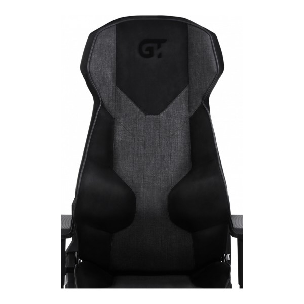 Фото - Кресло для геймеров GT Racer X-8007 Dark Gray/Black Suede