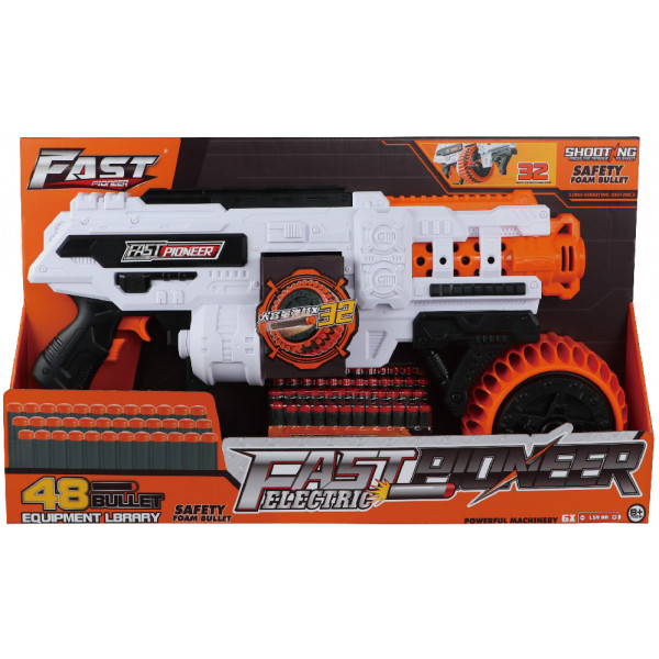 Фото - Бластер багатозарядний Fast Pioneer 48 патронів (BIG509)