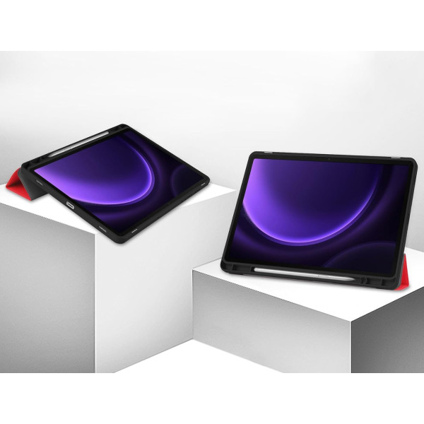 Фото - Чехол для планшета BeCover Flexible TPU Mate for Samsung Galaxy Tab S10 Lite SM-X400/406 10.9" Red (713830)