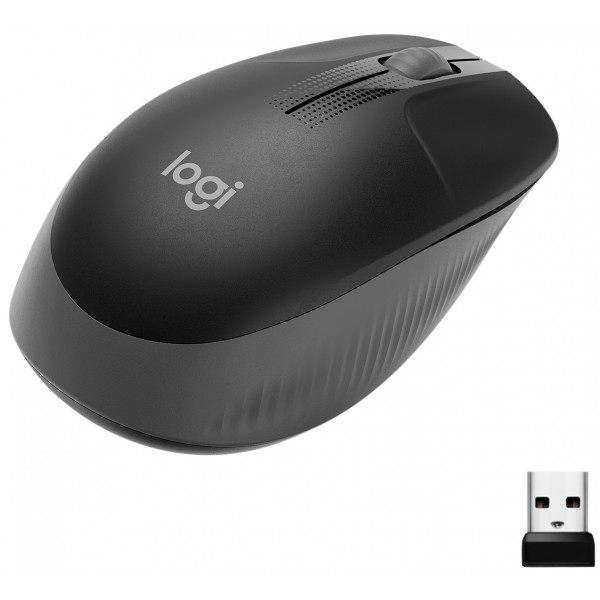 Фото - Миша бездротова Logitech M190 Charcoal (910-005905)