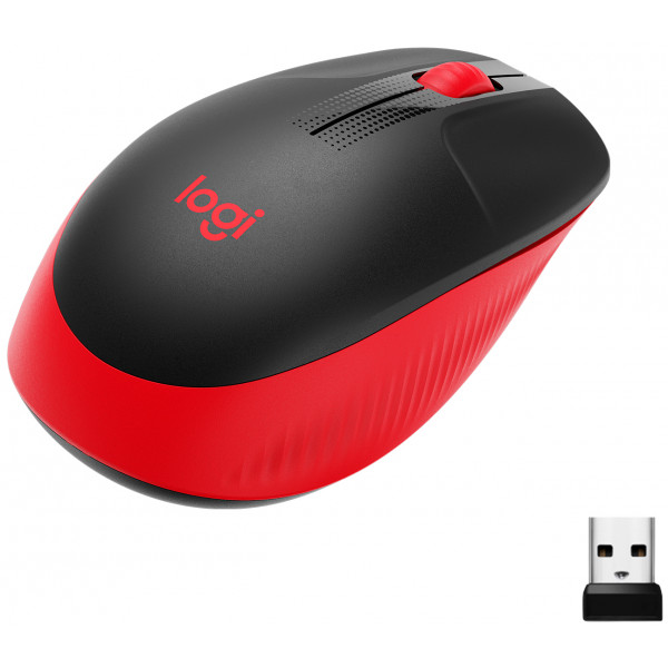 Фото - Миша бездротова Logitech M190 Red (910-005908)