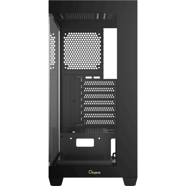 Фото - Корпус OCYPUS ATX W/O PSU GAMMA C72 BK (GAMMA-C72-BKD000XX-GL)