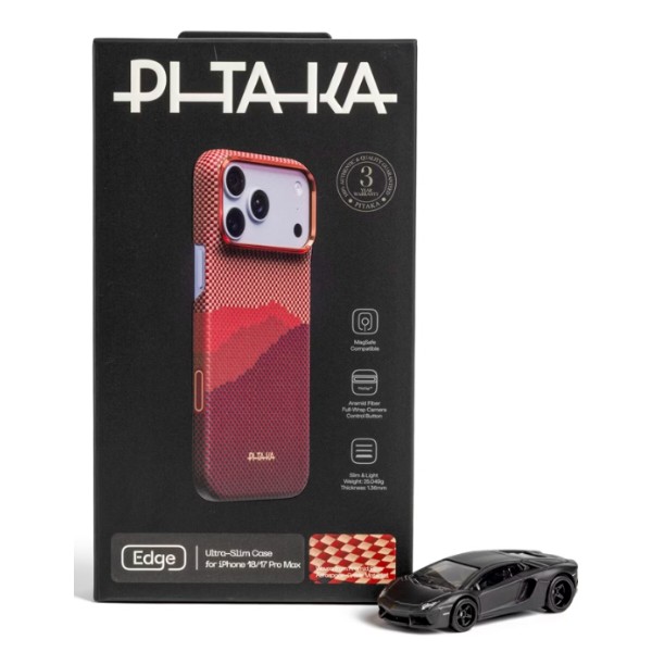Фото - Чохол для смартфону Pitaka Edge Ultra-Slim Case Over The Horizon Autumn Dusk-03 for iPhone 18 Pro/17 Pro (KI1810P)