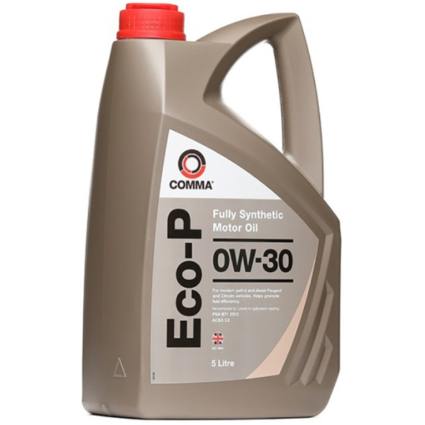 Фото - Масло для авто COMMA ECO-P 0W-30 5л (ECOP5L)