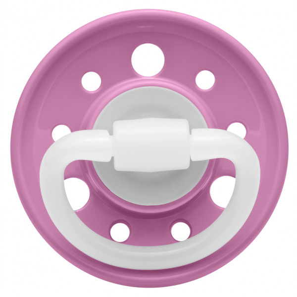 Фото - Круглая пустышка NIP Вишенка-Розовая (910092)