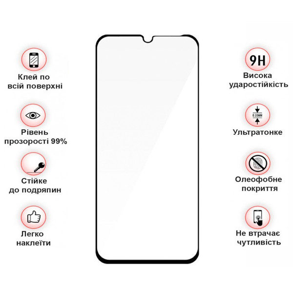 Фото - Захисне скло для смартфону BeCover for Xiaomi Redmi 15С 4G/5G 10D Black (713908)