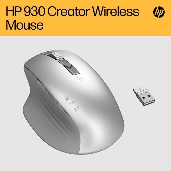 Фото - Мышь беспроводная HP Creator 930 WL Silver (1D0K9AA)