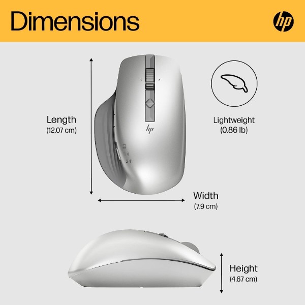 Фото - Мышь беспроводная HP Creator 930 WL Silver (1D0K9AA)
