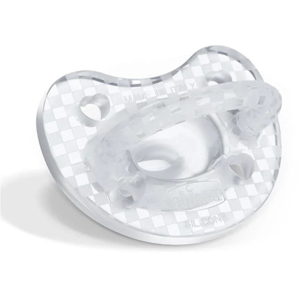 Фото - Ортодонтична пустушка Chicco Physioforma Crystal 2- 6 місяців 2 шт. (73088.31)