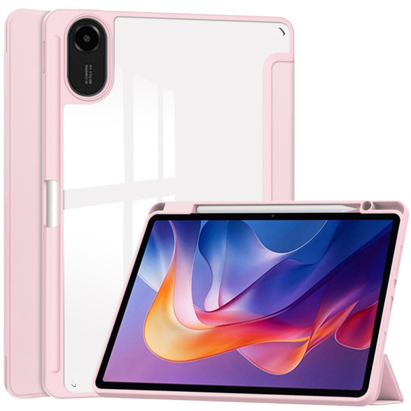 Фото - Чохол для планшета BeCover Soft Edge з кріпленням для стілусу for Xiaomi Redmi Pad 2 11.0" Pink (713662)