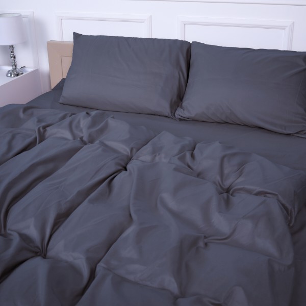 Фото - Комплект постільної білизни MirSon №19-0000 Monument Mikrosatin Premium 175х210 см (2200007235483)