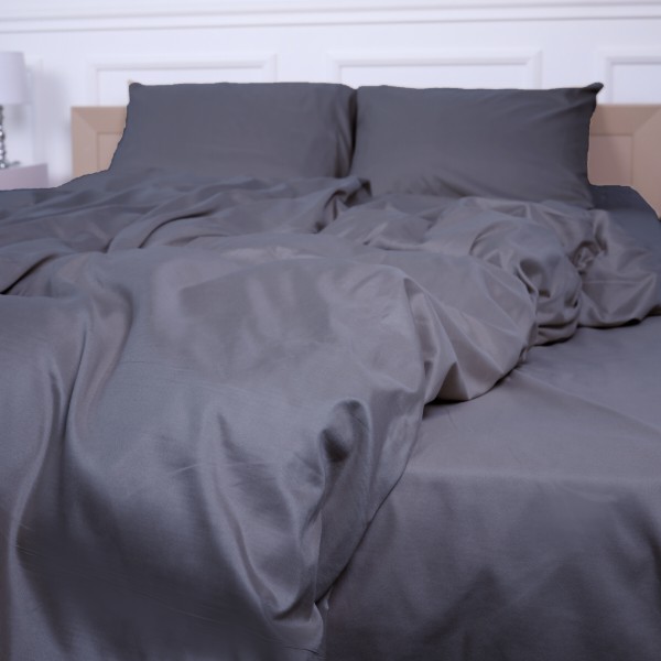 Фото - Комплект постільної білизни MirSon №19-0000 Monument Mikrosatin Premium 175х210 см (2200007235483)
