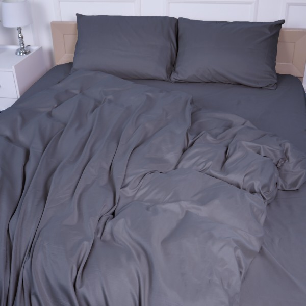 Фото - Комплект постільної білизни MirSon №19-0000 Monument Mikrosatin Premium 175х210 см (2200007235483)