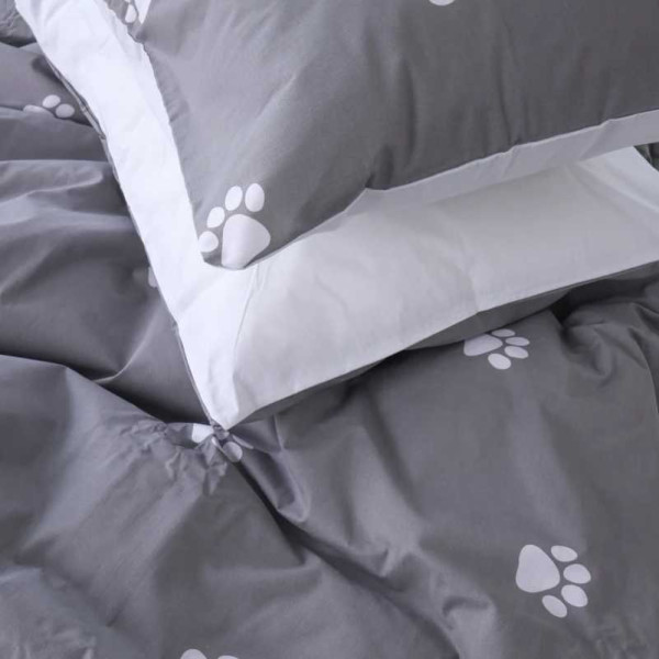 Фото - Комплект постільної білизни дитячий MirSon 110х140 см Бязь 17-4737 Cat's paws (2200008926670)