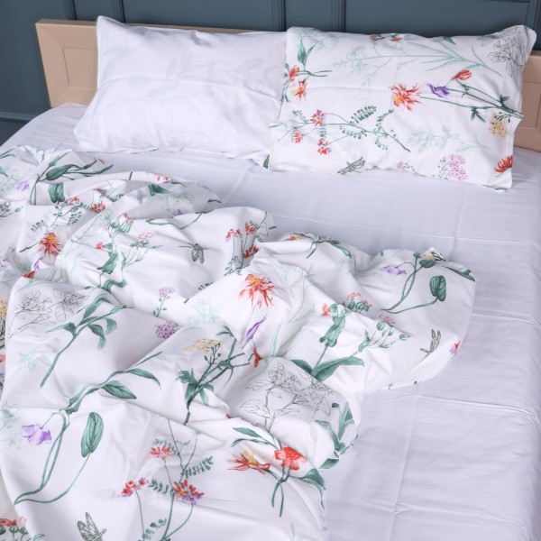 Фото - Наволочка MirSon 22-1431 Meadow floral 60х60 см (2200011247618)