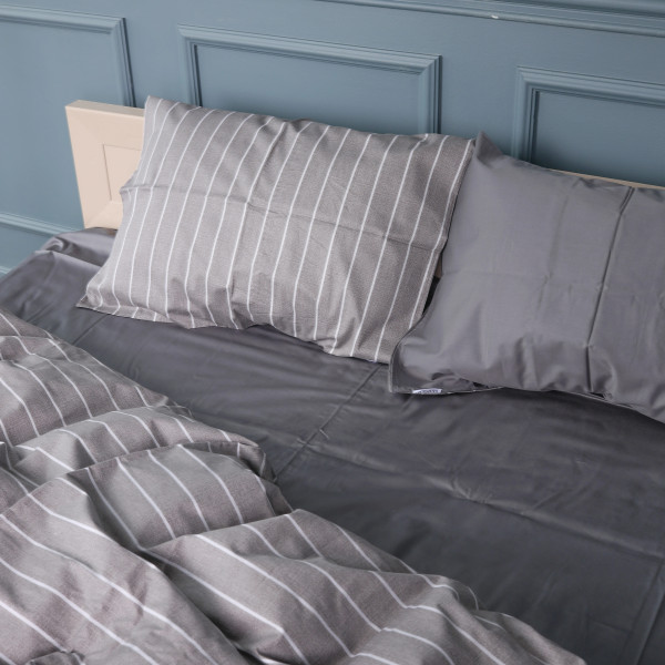 Фото - Наволочка MirSon 22-1423 Thin stripe 70х70 см (2200011245553)