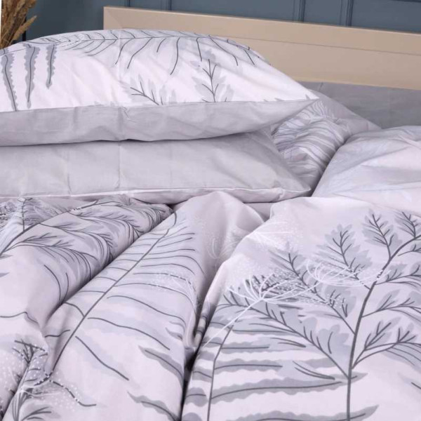 Фото - Комплект постільної білизни дитячий MirSon 110х140 см 17-0815 Silver Branches Бязь (2200011496436)