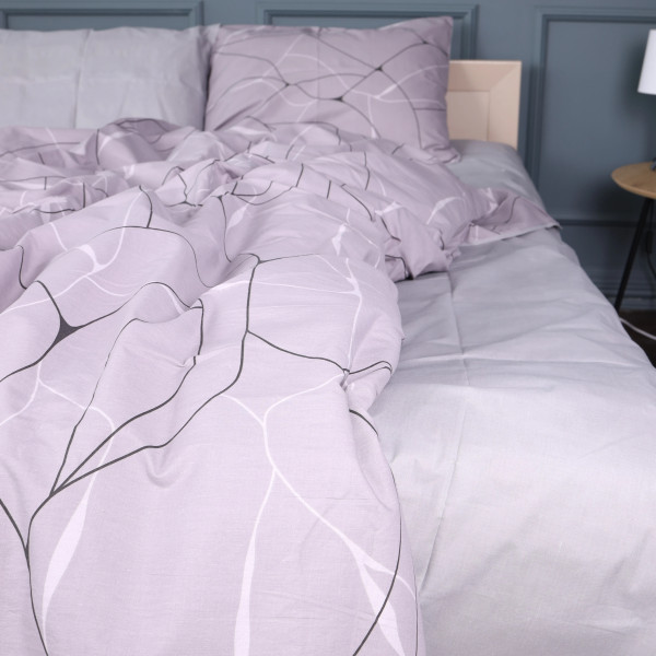 Фото - Наволочка MirSon 17-0809 Accents Gray Бязь 70х70 см (2200011493343)